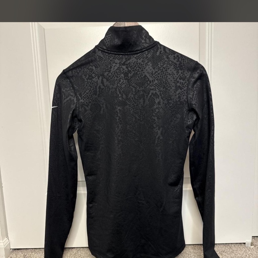 Nike Women's Black Patterned Jacket - Picture 2 of 5
